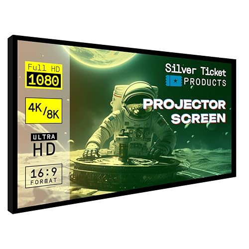Wall-Mountable Projection Screen