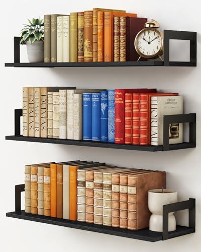 Wall-Affixed Bookcase