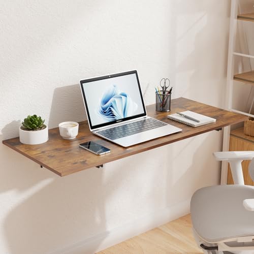 Wall-Mounted Folding Desk