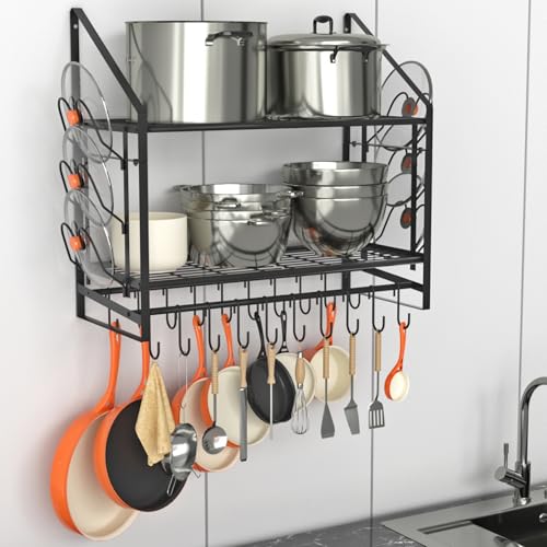 Adjustable Hanging Cookware Rack