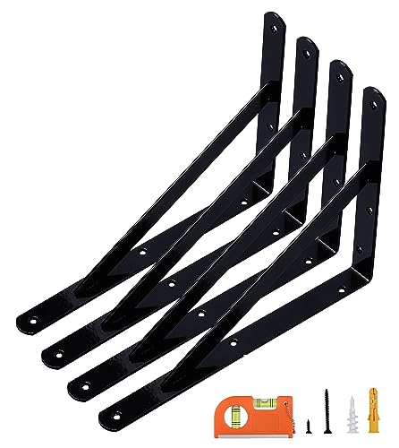 Wall-Mounted Shelf Brackets