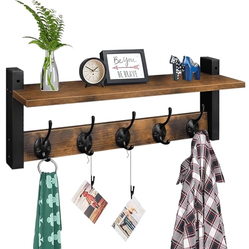 Wall Shelf With Hangers