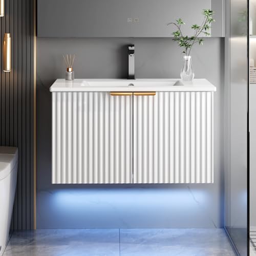 Wall-Mounted Vanity Cabinet