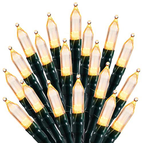 Warm White LED Christmas Lights