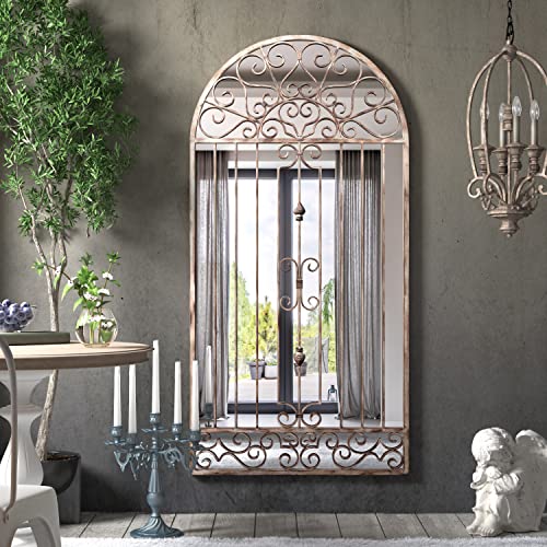 Weather-Resistant Garden Mirror