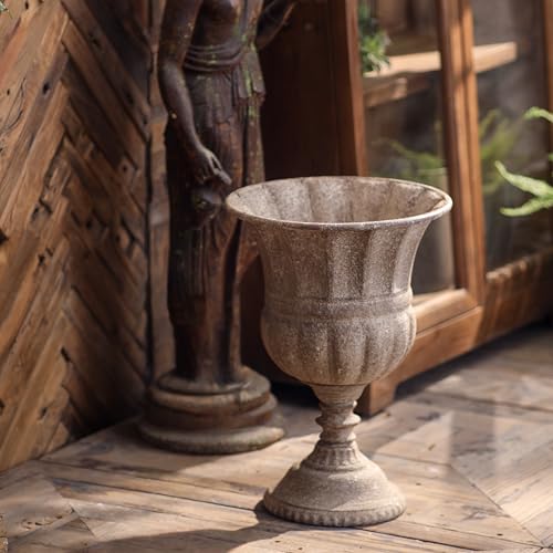 Aged Stone Garden Urn