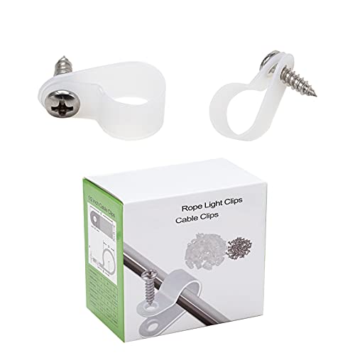 Resilient Rope Light Fasteners