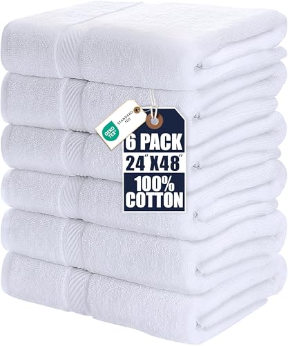 White Cotton Bathroom Linens