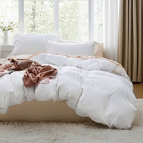 White Cotton Duvet Cover Set