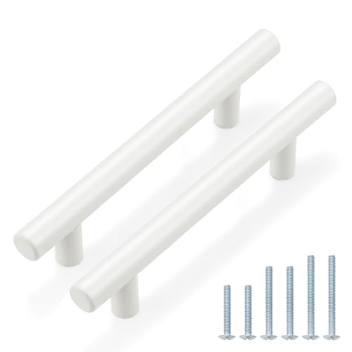 White Kitchen Cabinet Handles