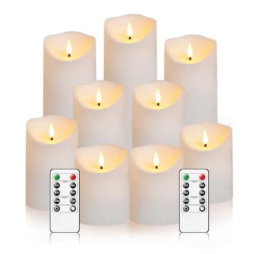 Battery LED Candle Set