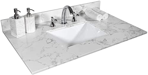 Pristine Rock Vanity Countertop