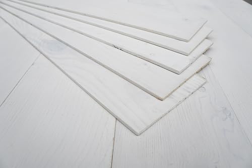 Whitewashed Wood Ceiling Boards