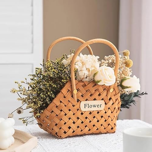 Wicker Container for Flower Setups