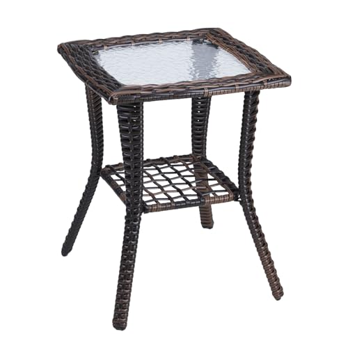 Wicker Small Table