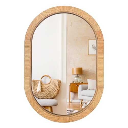 Wicker Wall Mirror