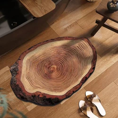 Wood Grain Shower Mat