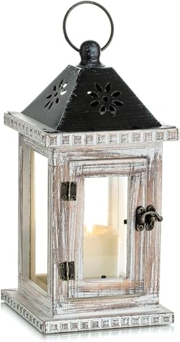 Wooden Candle Lantern