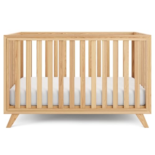 Wooden Cradle with Adjustable Base