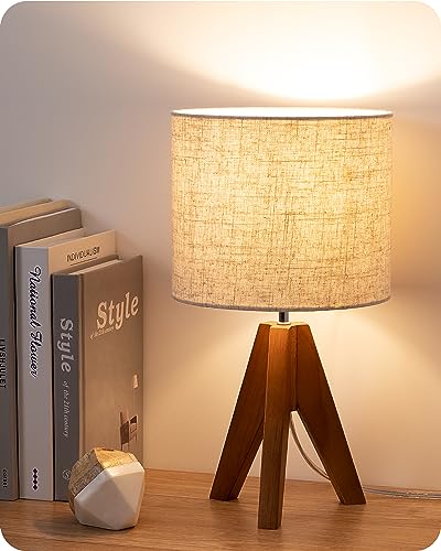 Wooden Desk Lamp
