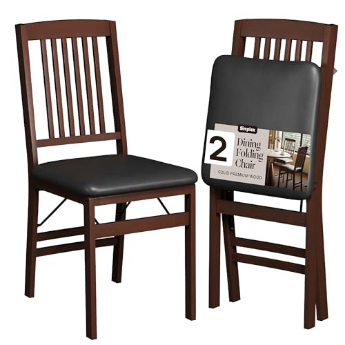 Compact Wooden Frame Folding Chairs