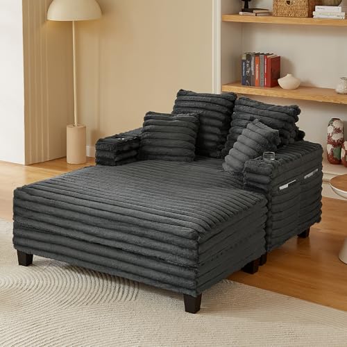 Wooden Frame Lounging Chair