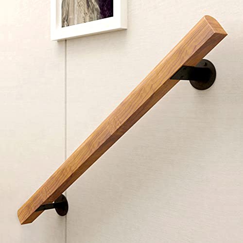 Wooden Handrail for Curved Stairs