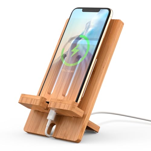 Natural Wooden Phone Stand