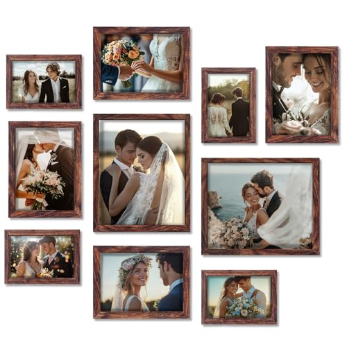 Wooden Photo Frames Set