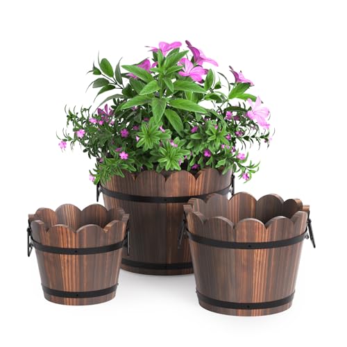 Decorative Wooden Planters
