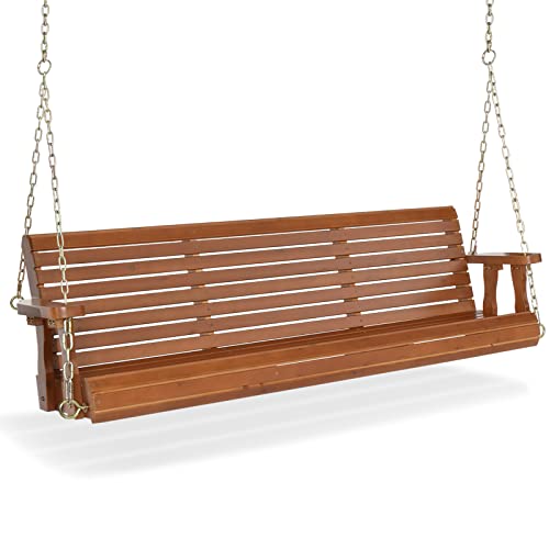 Wooden Porch Swing