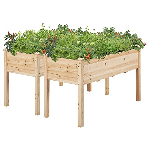 Wooden Raised Garden Bed Kit