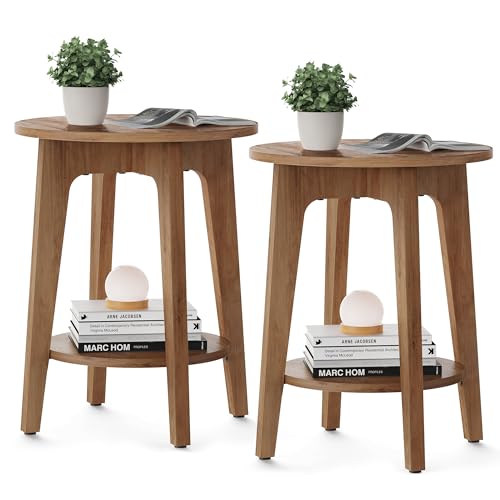 Wooden Side Table Set