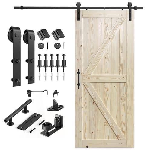 Wooden Sliding Barn Door Kit
