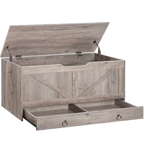 Timber Storage Bench with Drawers
