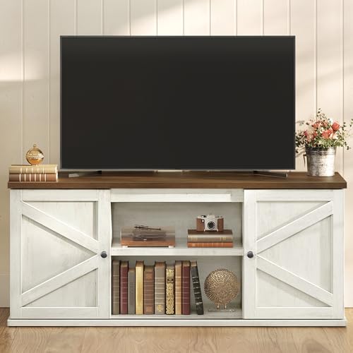 Wooden TV Stand with Storage