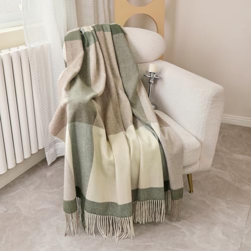 Textured Wool Comfort Throw