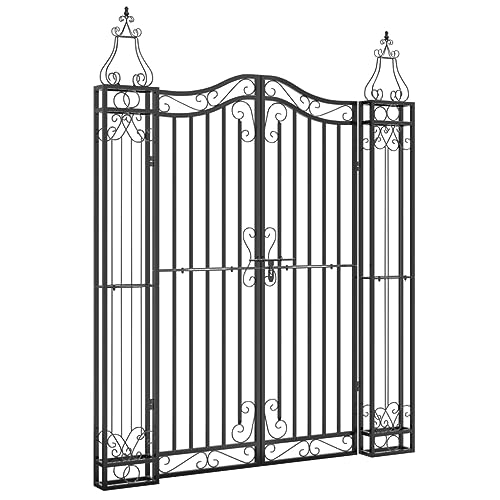 Ornamental Iron Garden Portal