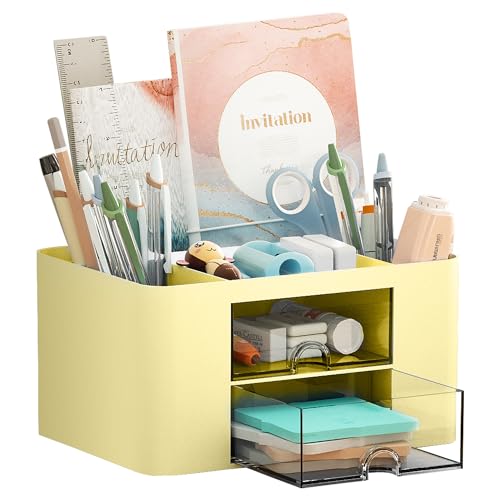 Yellow Desk Organizers
